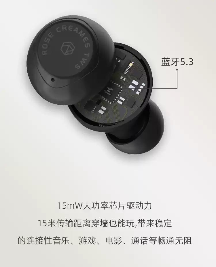 弱水時砂 Rose Technics 琉璃 真無線藍牙耳機 真無線藍牙耳機 11