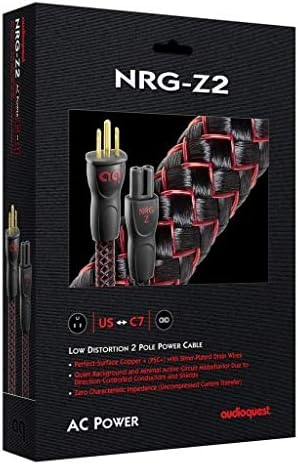 Audioquest NRG-Z2 八字頭 二芯電源線 | 1M & 2M 電源配件 Audioquest-NRG-Z2-power-cable_2