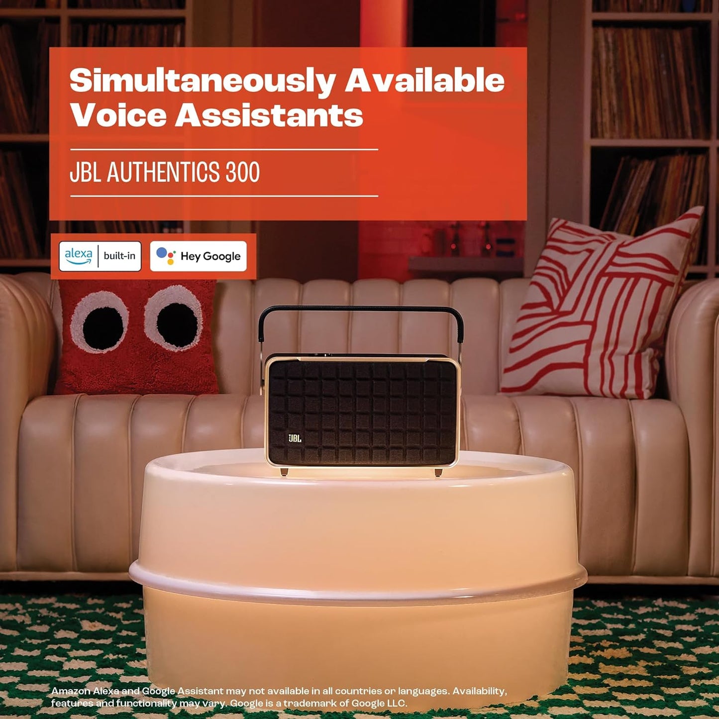 JBL AUTHENTICS 300 WiFi 無線串流音響 內建電池 可攜帶附提把 藍牙喇叭 攜帶式藍牙喇叭 Authentics-300-JBL-Wifi-Streaming-Portable-Bluetooth-Retro-Speaker_7