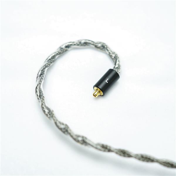 BGVP 灰薔薇 5N 單晶銅鍍銀線 | 4.4mm | MMCX/0.78mm 通用耳機升級線 耳機升級線 BGVP-Gray-Rose-5N-Single-Crystal-Copper-Silver-Plated-Shielded-IEM-Cable_1