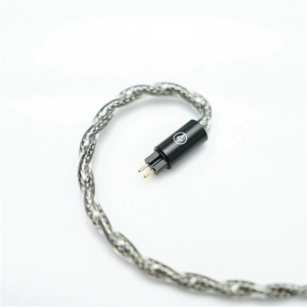 BGVP 灰薔薇 5N 單晶銅鍍銀線 | 4.4mm | MMCX/0.78mm 通用耳機升級線 耳機升級線 BGVP-Gray-Rose-5N-Single-Crystal-Copper-Silver-Plated-Shielded-IEM-Cable_3