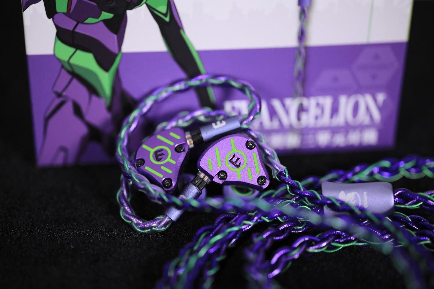 E AUDIO x EVANGELION 新世紀福音戰士 初號機 聯名款 有線耳機 正版授權 入耳式有線耳機 EAudioxEvangelion_19