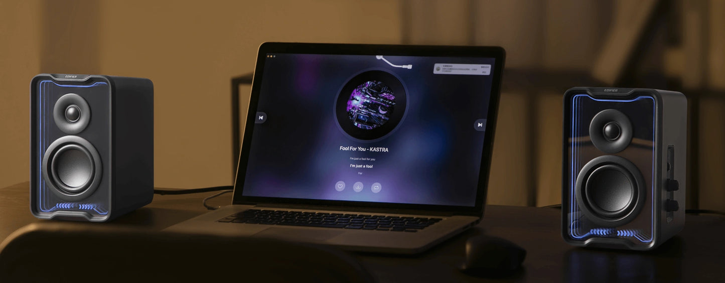 EDIFIER QR30 2.0 桌面藍牙喇叭