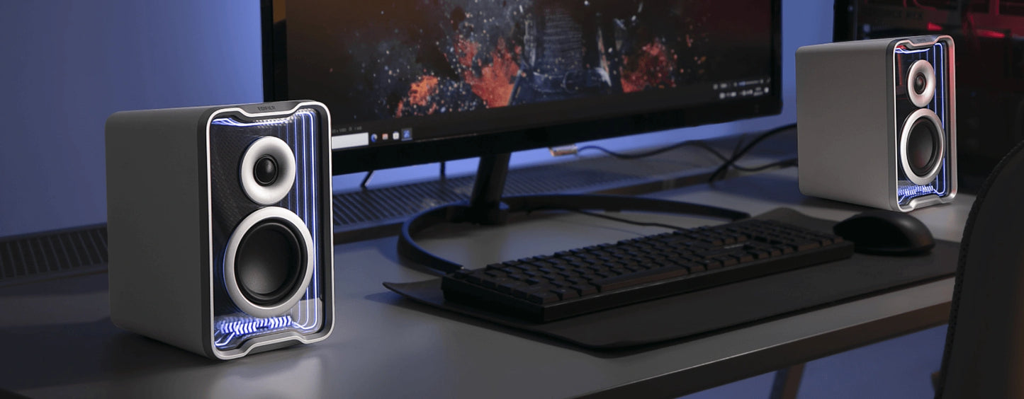 EDIFIER QR30 2.0 桌面藍牙喇叭