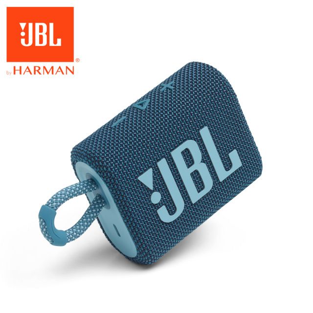 JBL GO3 防水藍牙喇叭 藍色 攜帶式藍牙喇叭 JBL-GO3-Portable-Waterproof-speaker-blue