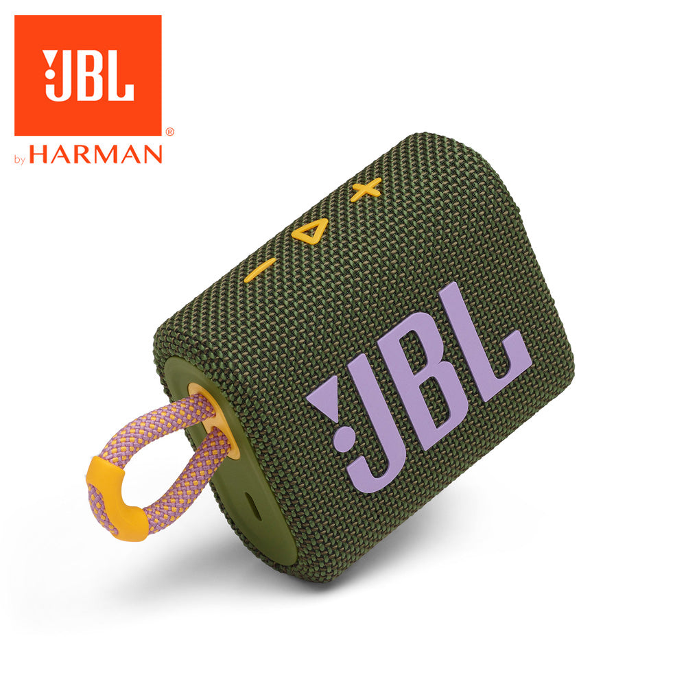 JBL GO3 防水藍牙喇叭 綠色 攜帶式藍牙喇叭 JBL-GO3-Portable-Waterproof-speaker-green