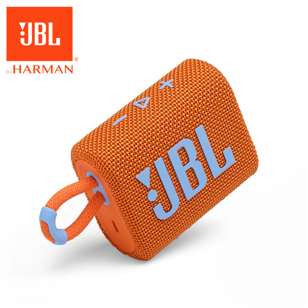 JBL GO3 防水藍牙喇叭 橘色 攜帶式藍牙喇叭 JBL-GO3-Portable-Waterproof-speaker-orange