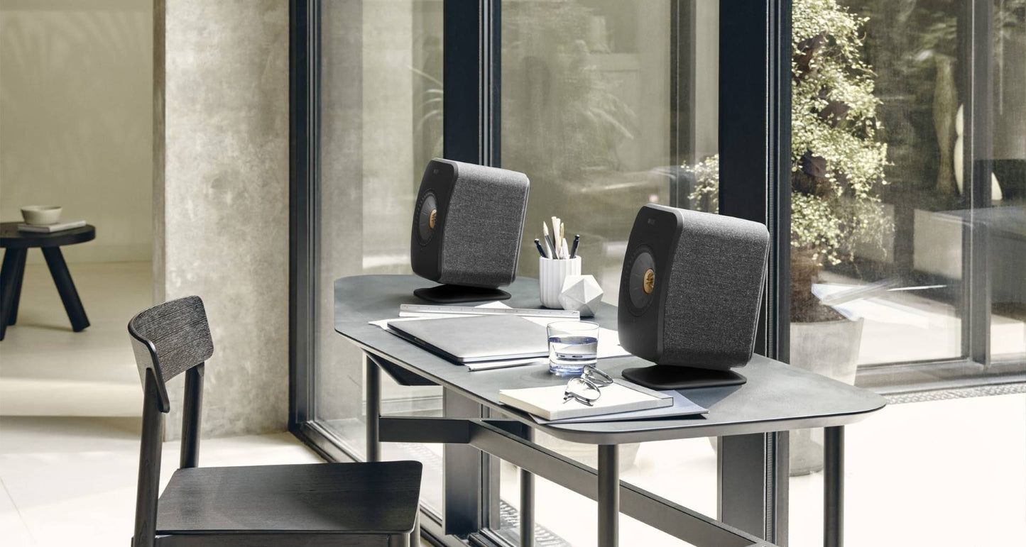 KEF P1 桌上型底座 Desk Pad LSX II專用 LSX 桌上型底座 制震配件 KEF-P1-Desktop-Speaker-Stand-For-LSX_2