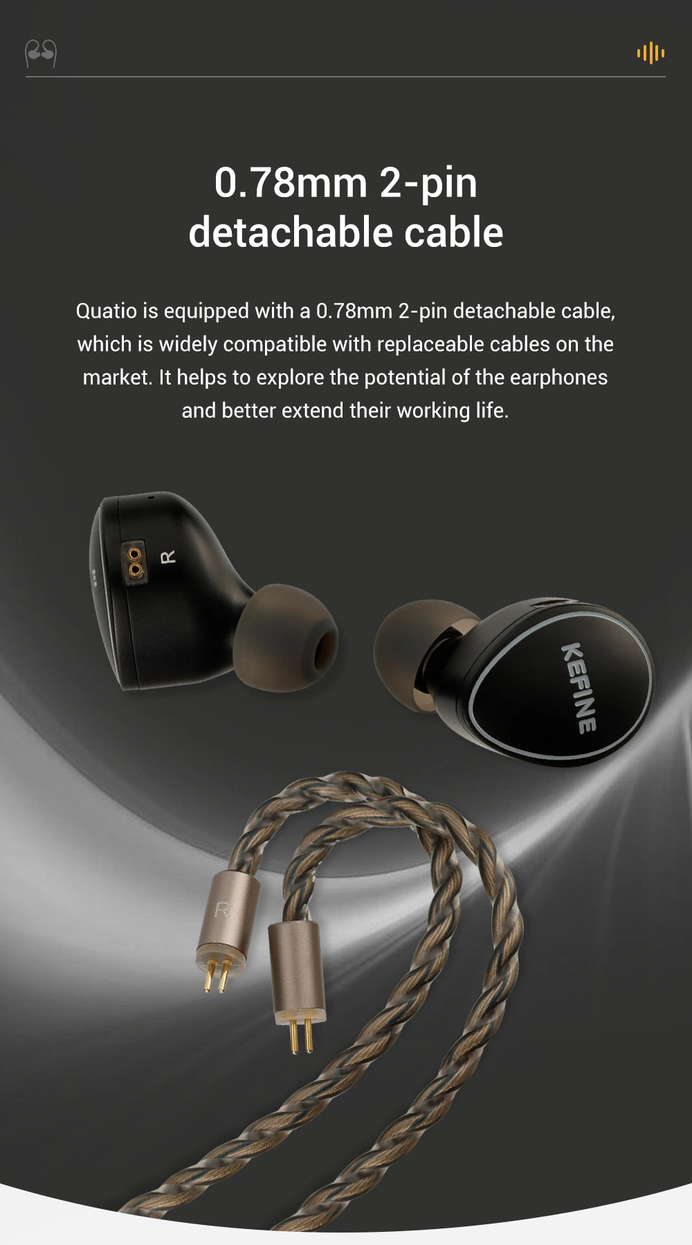 KEFINE Quatio 入耳式耳機