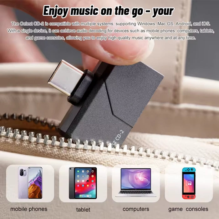 Kinera Celest CD-2 USB-C 微型DAC耳擴 3.5mm & 4.4mm