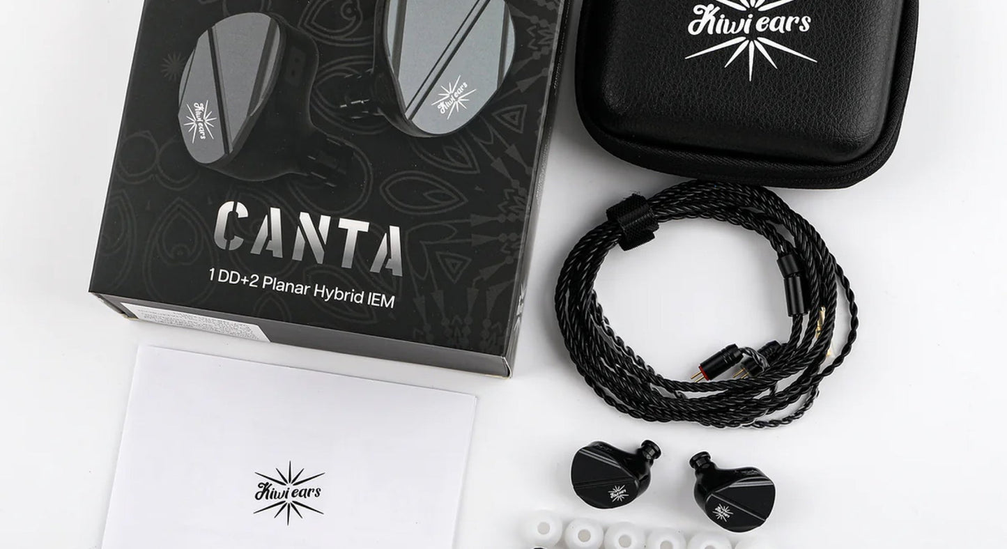 Kiwi Ears Canta 1 動圈 + 2 平面單體 入耳式有線耳機