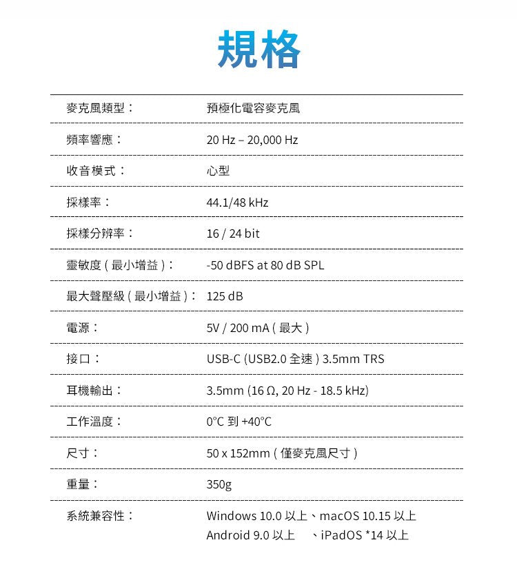 Sennheiser 森海塞爾 Profile USB 電容式麥克風 監聽 錄音 直播 麥克風 Profile_USB_12o