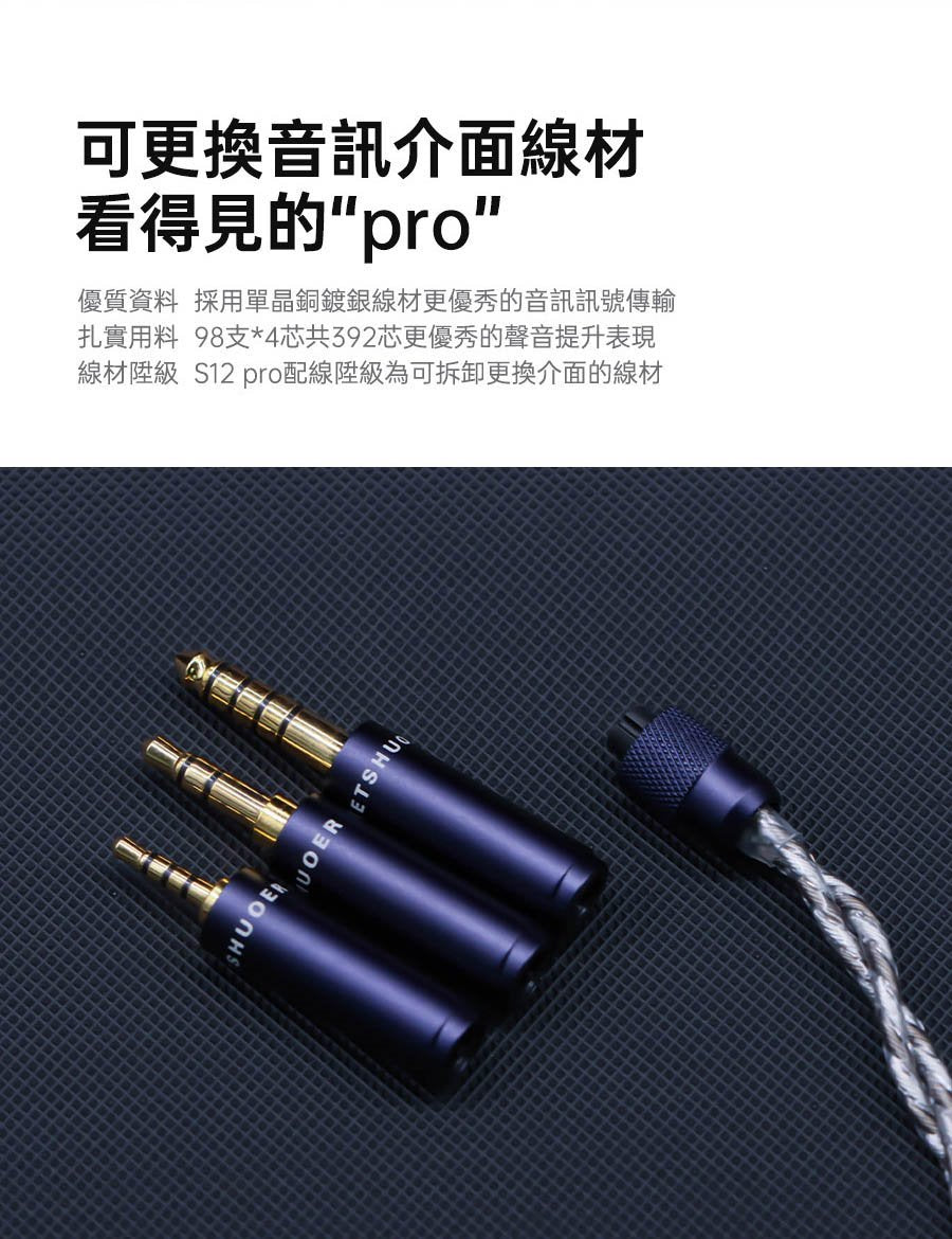 Letshuoer 鑠耳 S12 PRO 平面振膜耳機 入耳式有線耳機 S12-Pro-_-_-_4