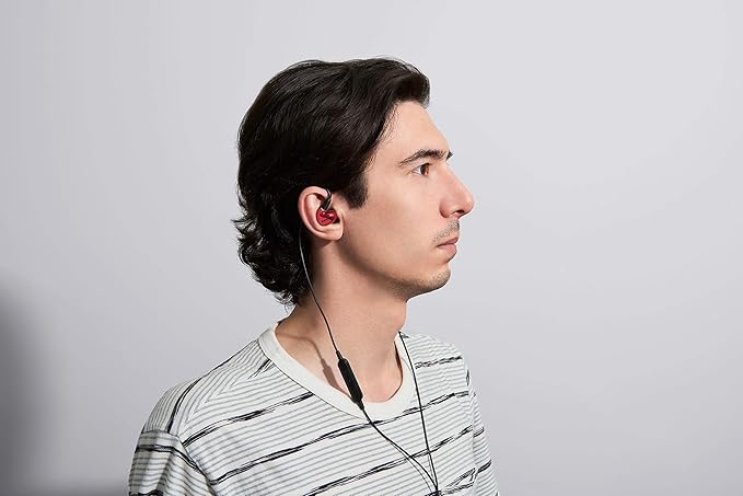 SHURE AONIC 5 入耳式監聽耳機 動鐵耳機 入耳式有線耳機 Shure-aonic-5-red-iem-3