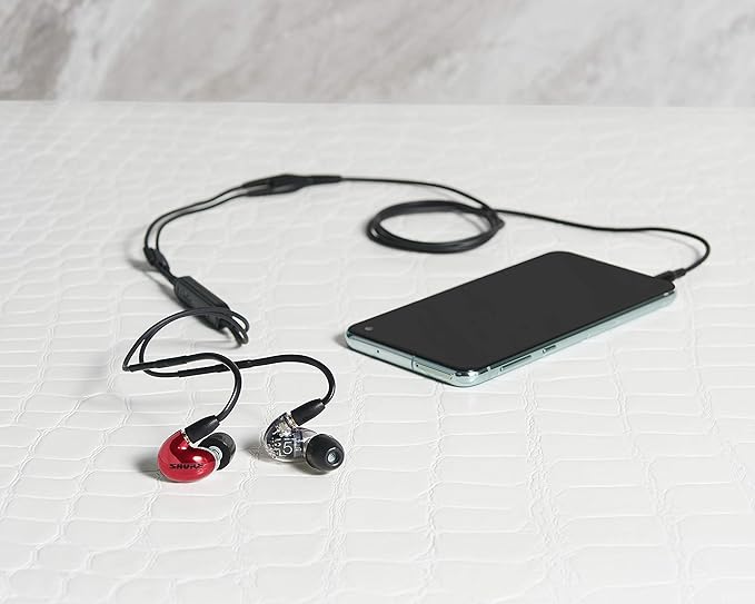 SHURE AONIC 5 入耳式監聽耳機 動鐵耳機 入耳式有線耳機 Shure-aonic-5-red-iem-4