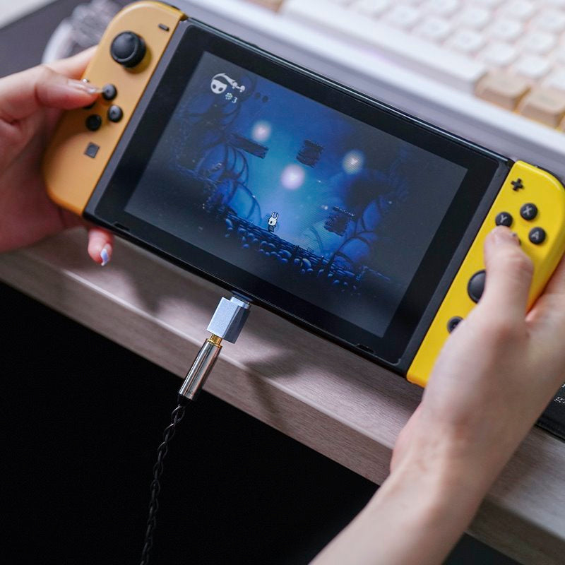 Audirect Atom 3 接頭一體式輕便DAC耳擴 3.5mm輸出 Switch