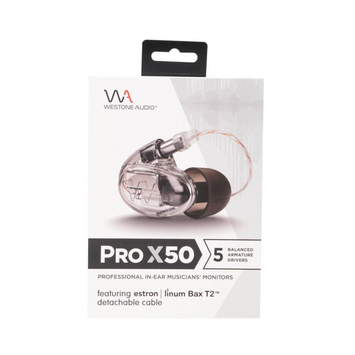 Westone Pro X50 專業監聽耳機 IEM 五動鐵單體 入耳式有線耳機 Westone-Audio-UM-Pro-X50_1