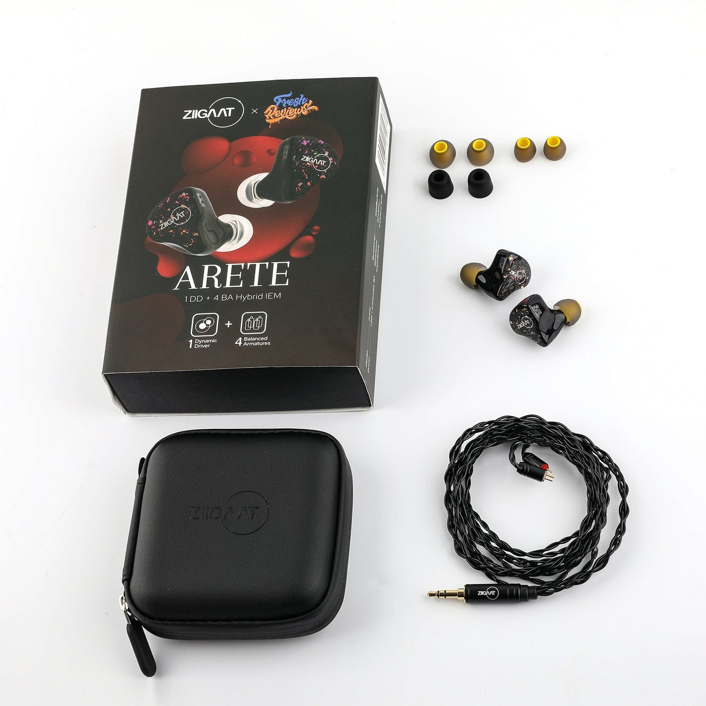 ZiiGaat Fresh Reviews Arete 入耳式耳機