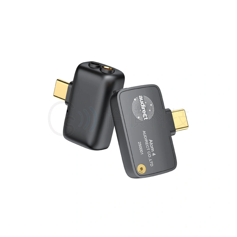 Audirect Atom 4 輕巧便攜 USB-C DAC | 3.5mm單端 4.4mm平衡 雙輸出 DAC audirect-atom4-usb-dac-portable_1