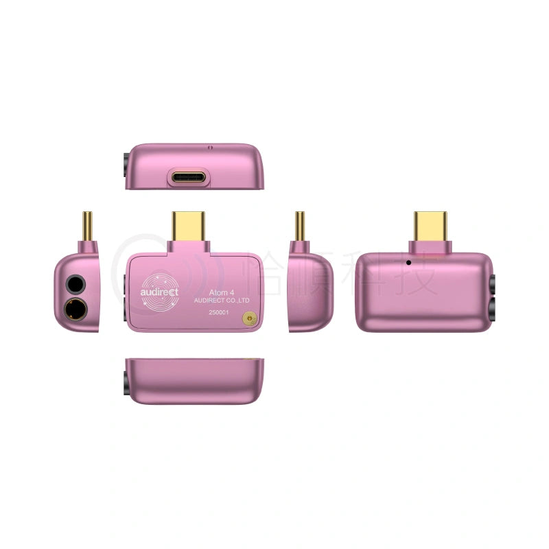 Audirect Atom 4 輕巧便攜 USB-C DAC | 3.5mm單端 4.4mm平衡 雙輸出 DAC audirect-atom4-usb-dac-portable_15
