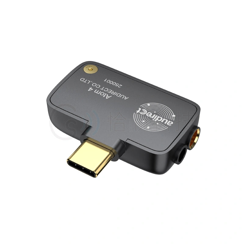 Audirect Atom 4 輕巧便攜 USB-C DAC | 3.5mm單端 4.4mm平衡 雙輸出 DAC audirect-atom4-usb-dac-portable_4