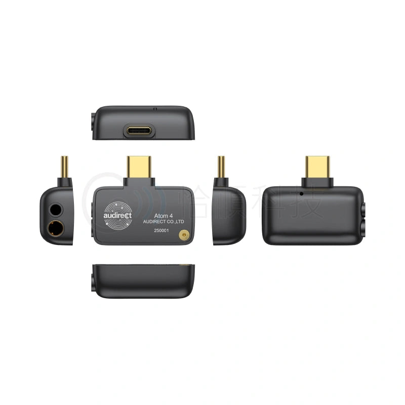 Audirect Atom 4 輕巧便攜 USB-C DAC | 3.5mm單端 4.4mm平衡 雙輸出 DAC audirect-atom4-usb-dac-portable_8