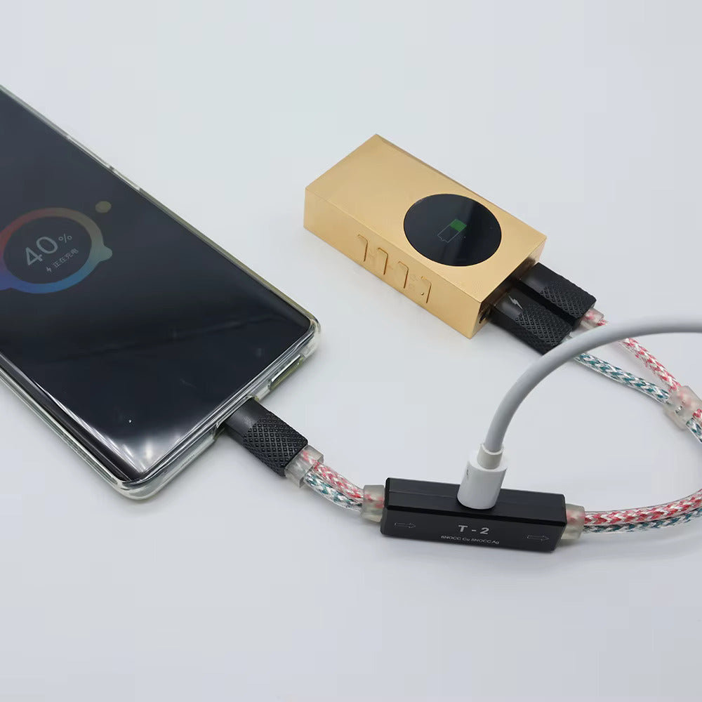 Audirect T-2 升級線 OTG線 Type-C to Type-C 可充電 DAC audirect-t2-charging-and-data-_1