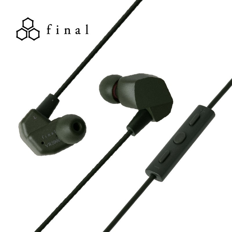 final VR2000 for Gaming 電競入耳式耳機 附線控麥克風 入耳式有線耳機 final-VR-2000-for-gaming