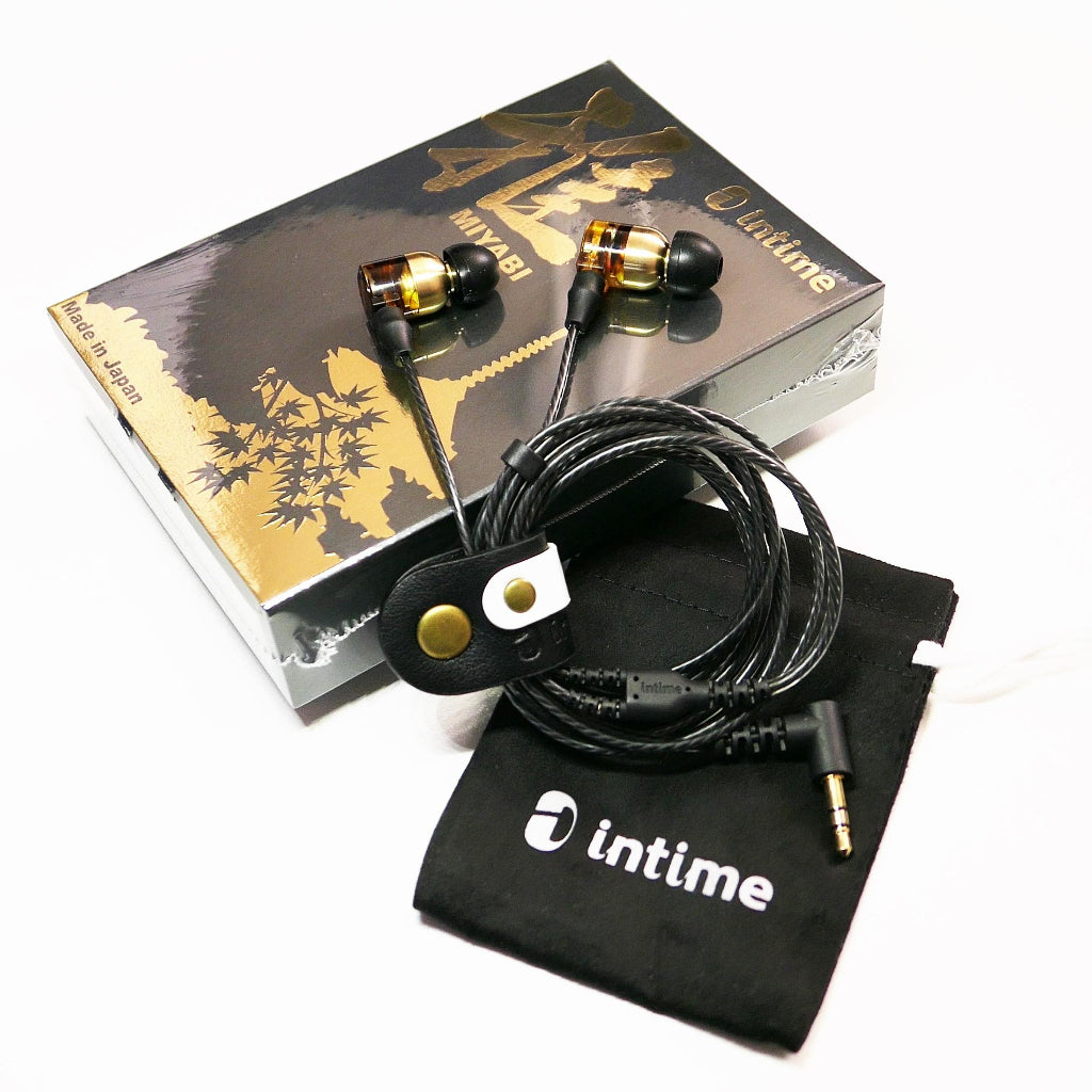 INTIME Miyabi 雅 入耳式耳機 壓電陶瓷單體 日本製 入耳式有線耳機 intime-headphones-miyabi-_-_4
