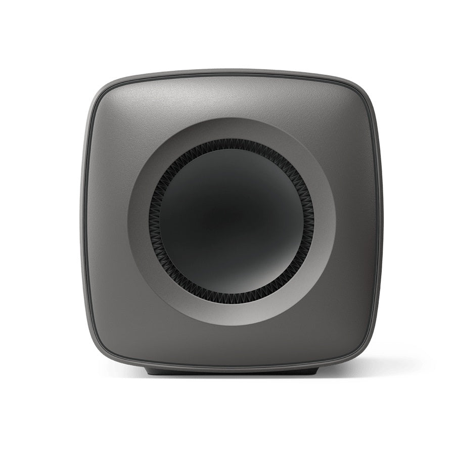 KEF KC62 重低音喇叭 超低音喇叭 鈦灰 主動式超低音 kef-kc62-subwoofer-titanium-grey