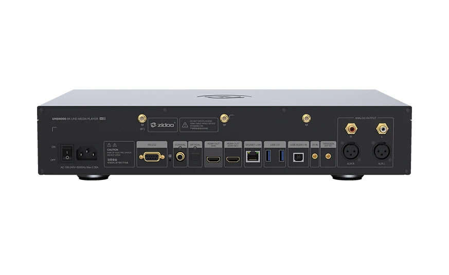 Zidoo 芝杜 UHD8000 頂級 8K 家庭劇院媒體播放機 串流播放器 zidoo-uhd8000-media-player_1