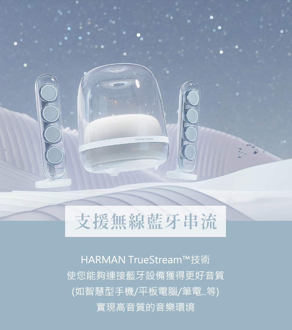 Harman Kardon SOUNDSTICKS 4 水母喇叭 2.1聲道 藍牙喇叭 主動式喇叭 11