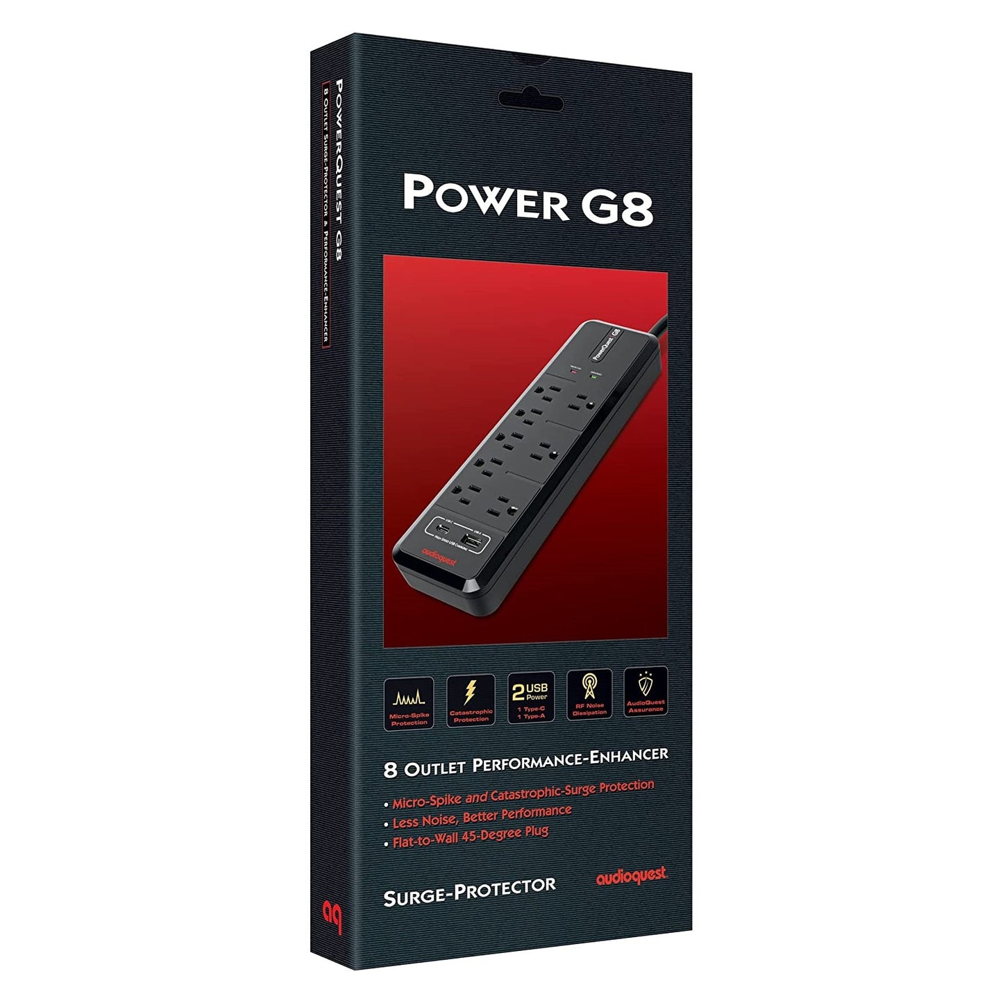 Audioquest POWERQUEST G8 電源濾波排插 電源配件 Audioquest-Power-G8-_3
