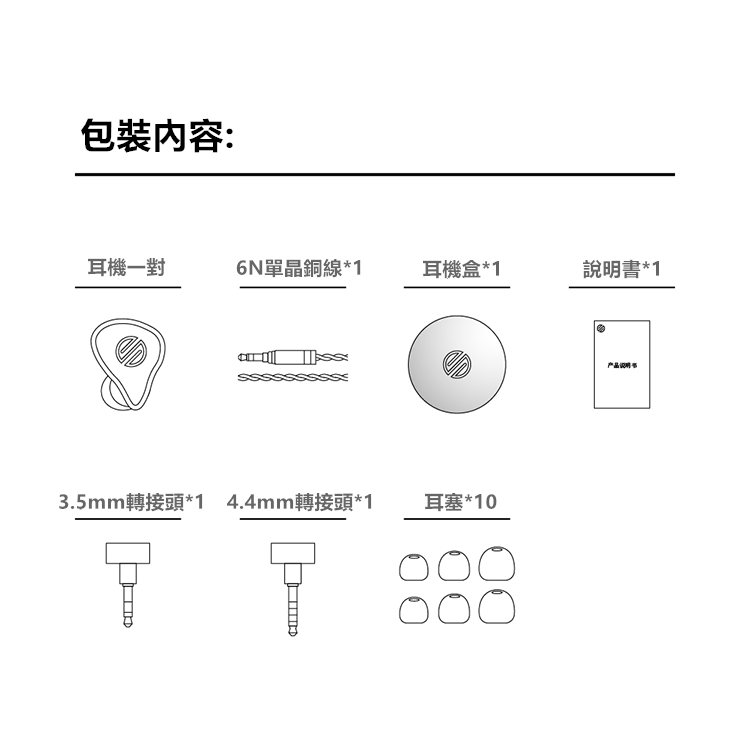 BGVP DM8 旗艦動鐵入耳式耳機 入耳式有線耳機 BGVP-DM8-IEM-_-_10