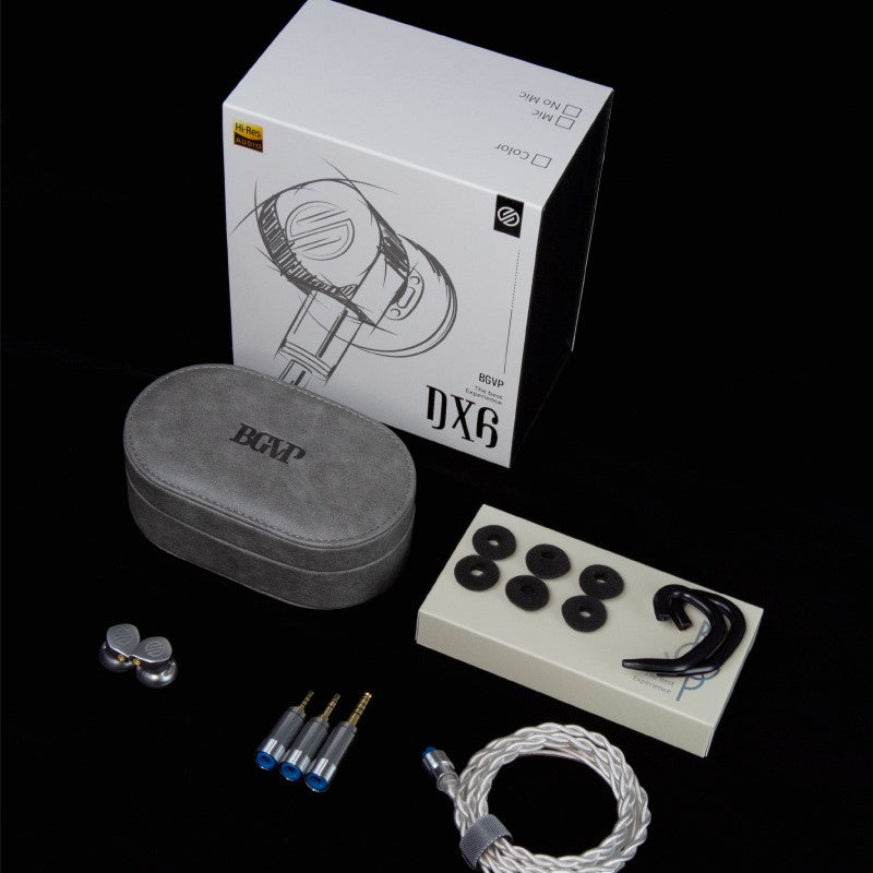 BGVP DX6 平頭耳塞 MMCX可換線 動圈耳機 入耳式有線耳機 BGVP-DX6-_7