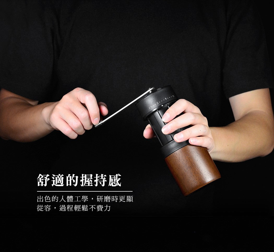 Driver 雙軸承伸縮磨豆機 手磨 手搖磨豆機 不銹鋼刀盤 攜帶型磨豆機 手搖磨豆機 Driver-_13