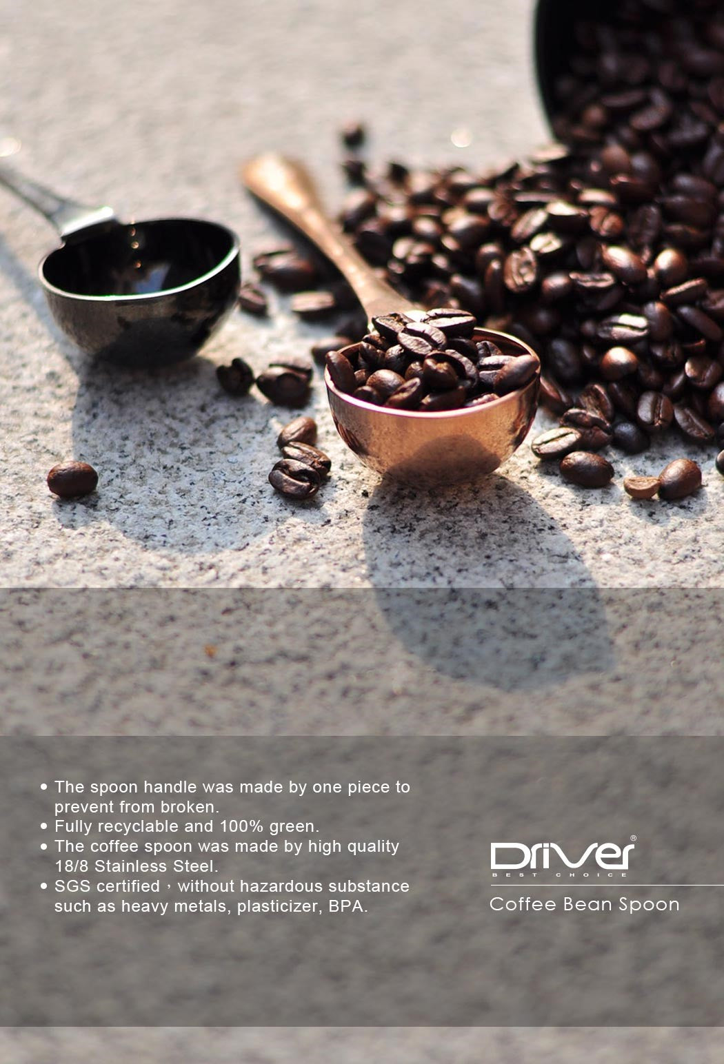 不鏽鋼咖啡豆匙 MIT台灣製 咖啡濾杯與雜貨 Driver_5