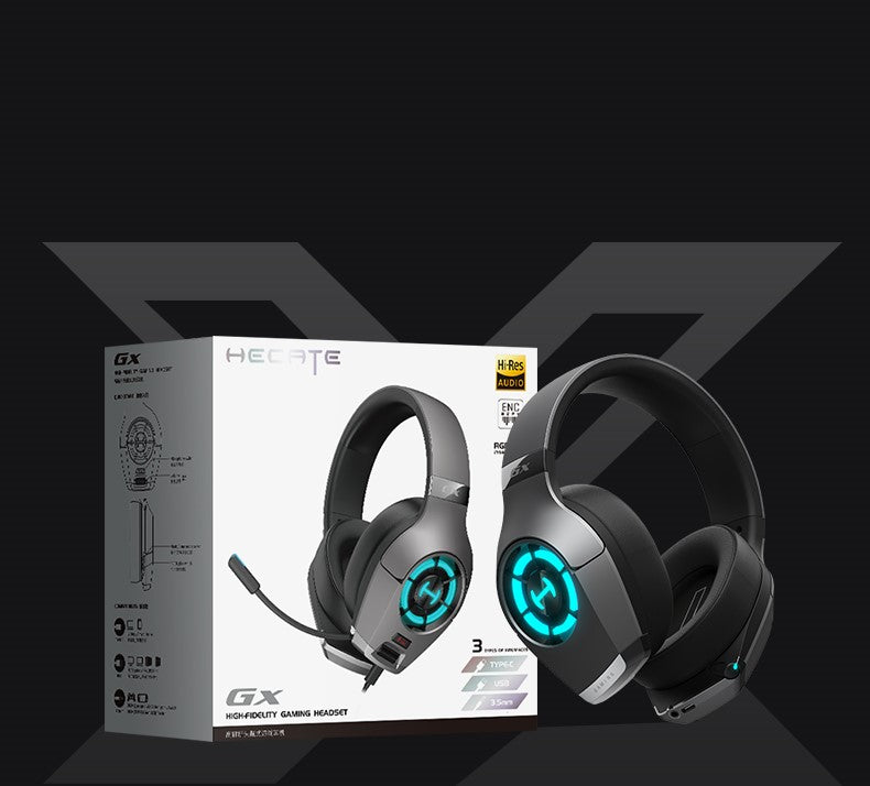 EDIFIER 漫步者 GX Hi-Res電競耳麥 耳罩式有線耳機 Edifier-GX-Gaming-Headsets-_12