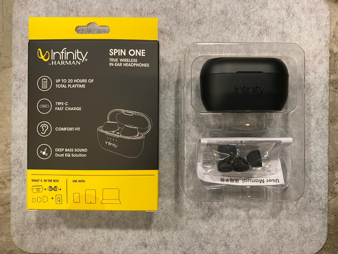 JBL Infinity SPIN ONE 真無線藍牙耳機 入耳式耳機 真無線藍牙耳機 Inifinity-Spin-One-_-_40