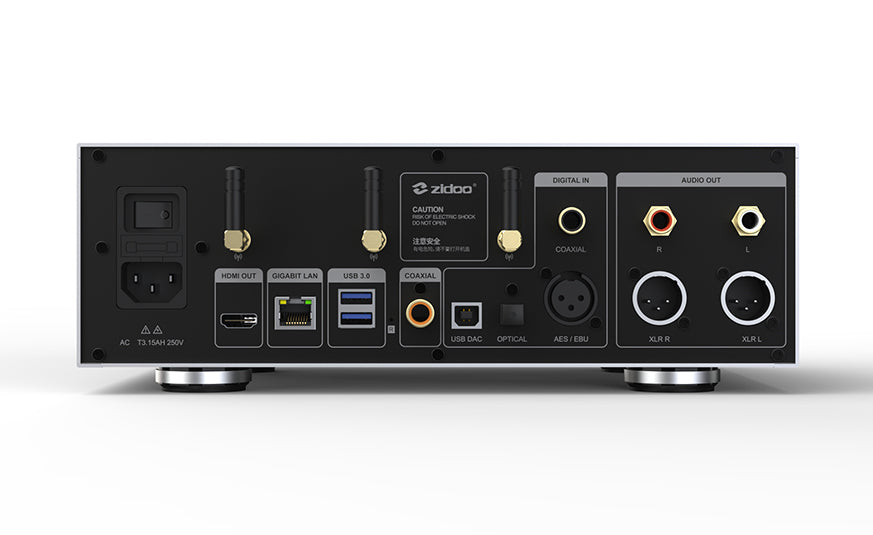 Zidoo 芝杜 NEO-S 4K UHD 多媒體播放機 | Hi-End DAC | 耳機擴大機 DAC Zidoo-NEO-S-DAC-Headphone-Amplifier-_9