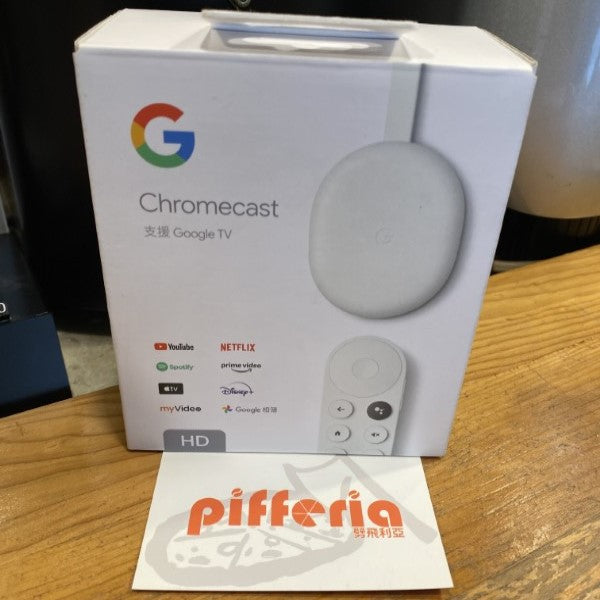 HD版 Google Chromecast 支援Google TV, HD 聯強公司貨 台中現貨 DAC google-chromecast-hd-new