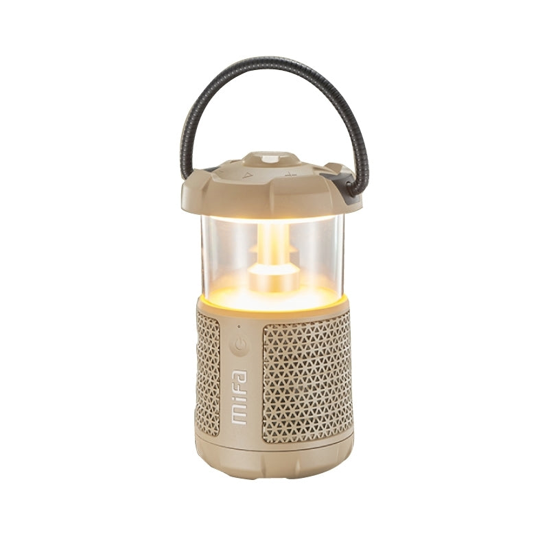 MIFA WildCamping 2.0 戶外露營藍牙喇叭 沙棕色 攜帶式藍牙喇叭 mifa-wildcamping-outdoor-bluetooth-speaker-lantern-Brown