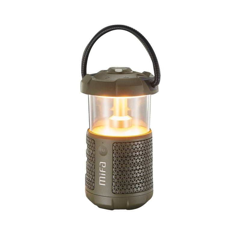 MIFA WildCamping 2.0 戶外露營藍牙喇叭 橄欖綠(軍綠) 攜帶式藍牙喇叭 mifa-wildcamping-outdoor-bluetooth-speaker-lantern-Olivedarb