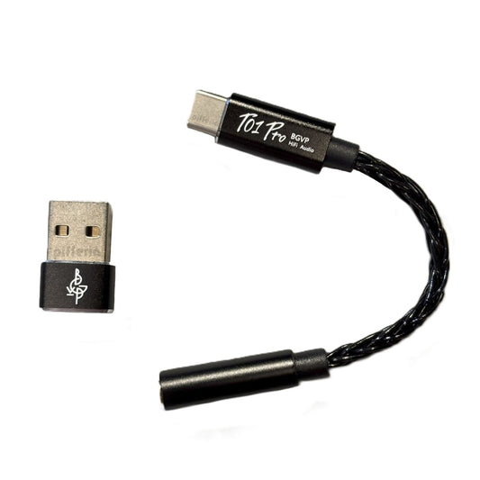 BGVP T01 PRO 隨身耳擴 DAC TYPEC 3.5mm 小尾巴