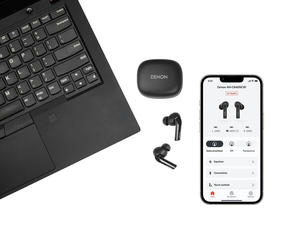 DENON AH-C840NCW 真無線藍牙耳機