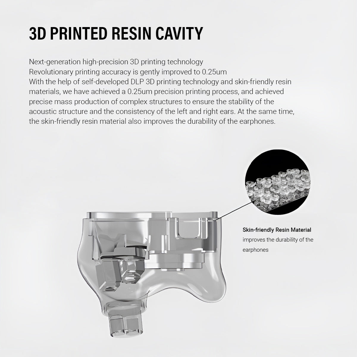 EPZ P50 入耳式耳機｜1DD+2BA+2平板五單體架構｜開放式設計｜三路分頻｜6N單晶銅