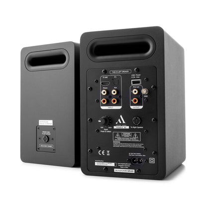 丹麥 Argon Audio Fenris A4 主動式喇叭 | 支援 HDMI ARC 電視輸入 無線藍牙 黑膠
