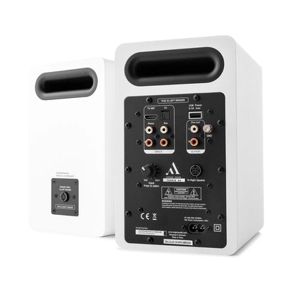 丹麥 Argon Audio Fenris A4 主動式喇叭 | 支援 HDMI ARC 電視輸入 無線藍牙 黑膠