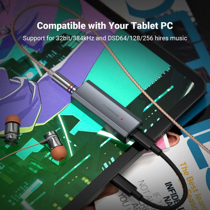 Fosi Audio DS2 USB DAC 隨身耳擴 | 3.5mm/4.4mm 雙輸出