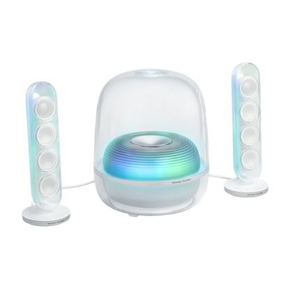 Harman Kardon SOUNDSTICKS 5 主動式藍牙喇叭, 2.1聲道, HDMI ARC, 互動燈光